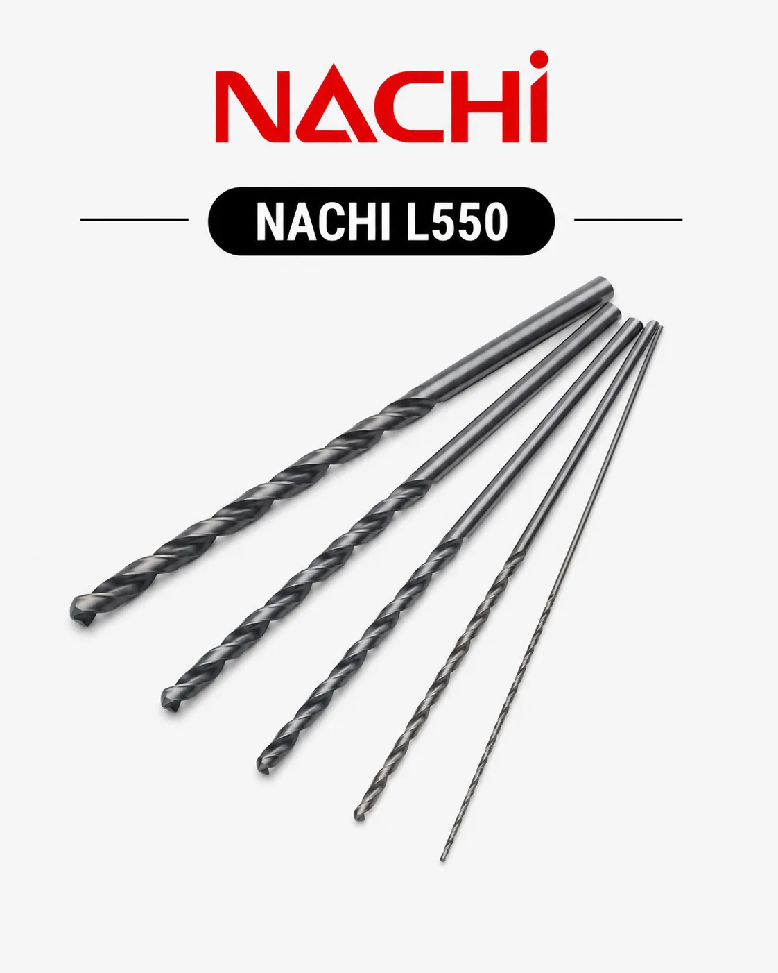 Nachi NACHI-L550 ดอกสว่านก้านตรง