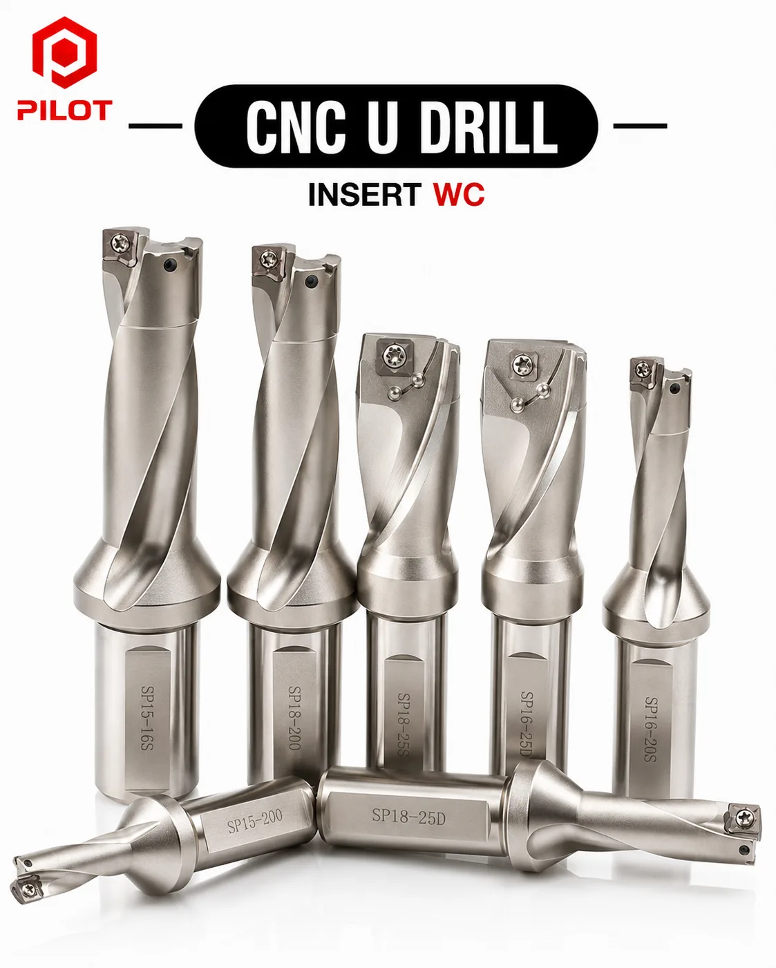 FLIX UDRILL-WC-5D ดอกสว่าน U-Drill