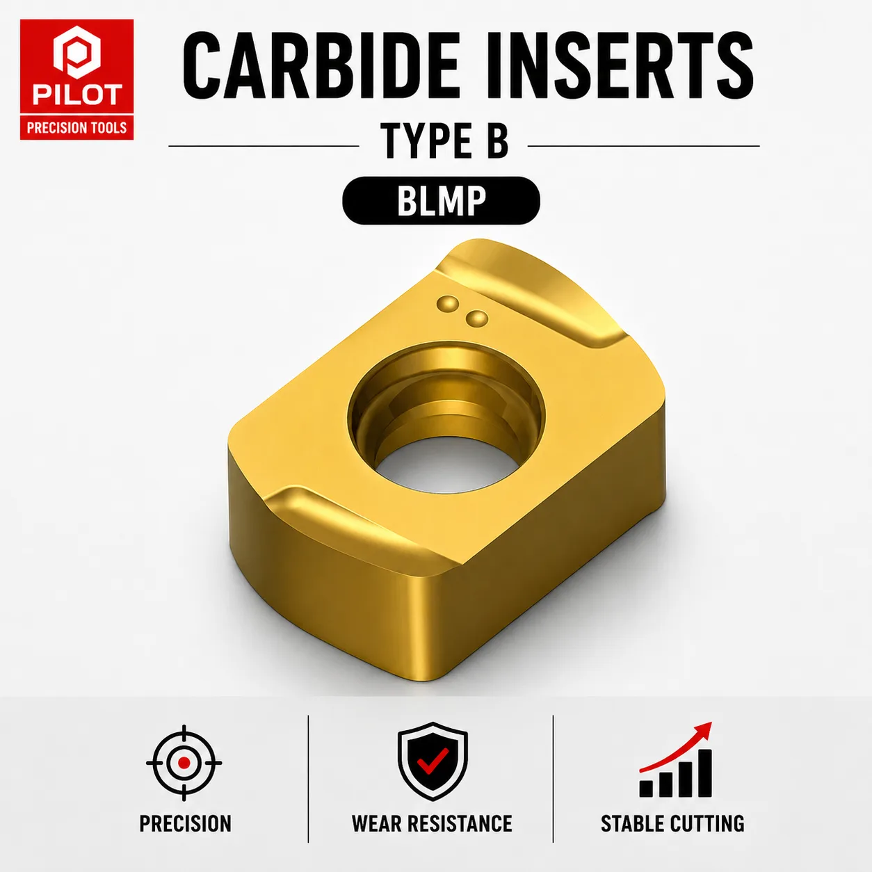 PILOT BLMP Milling Insert