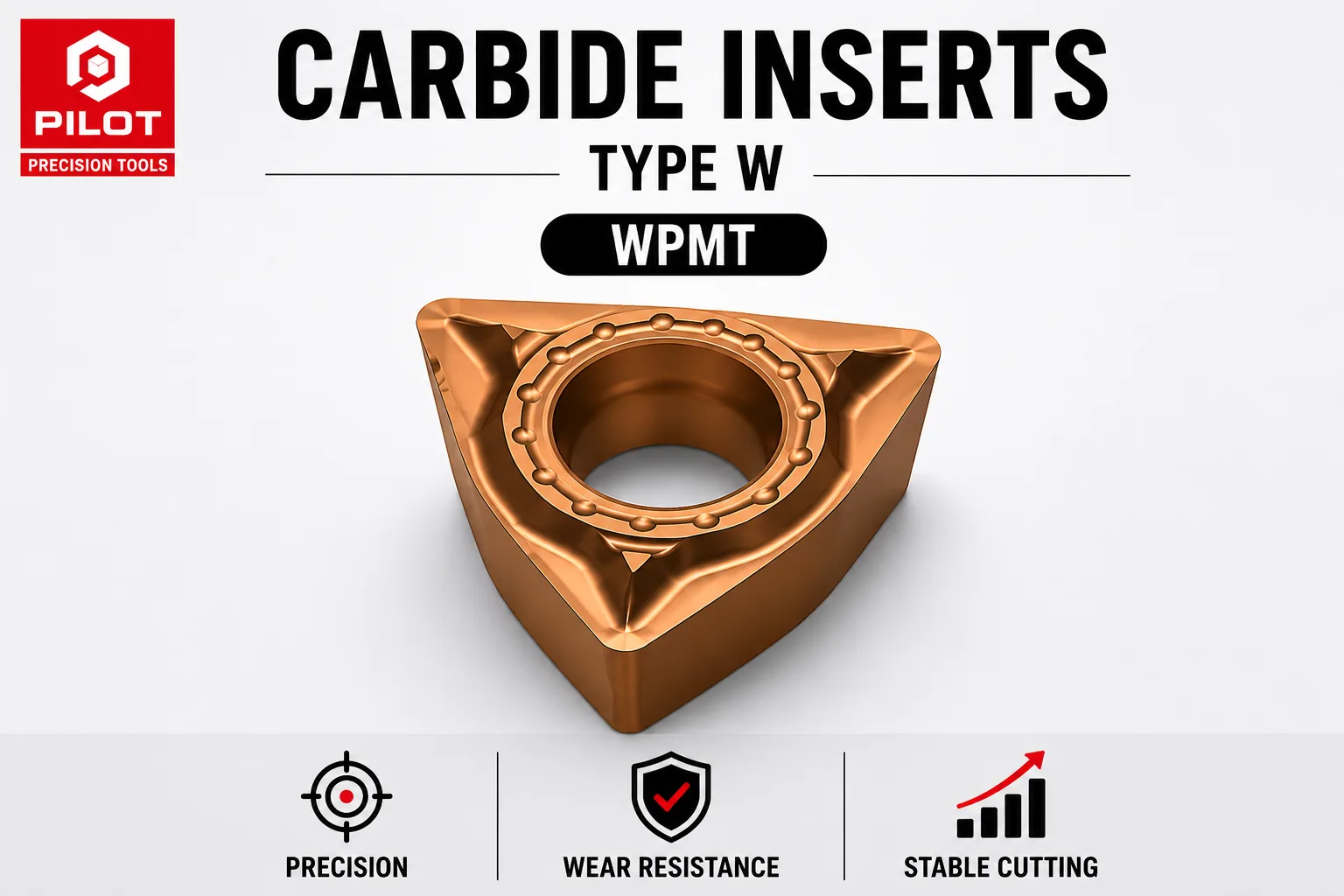 PILOT WPMT Milling Insert