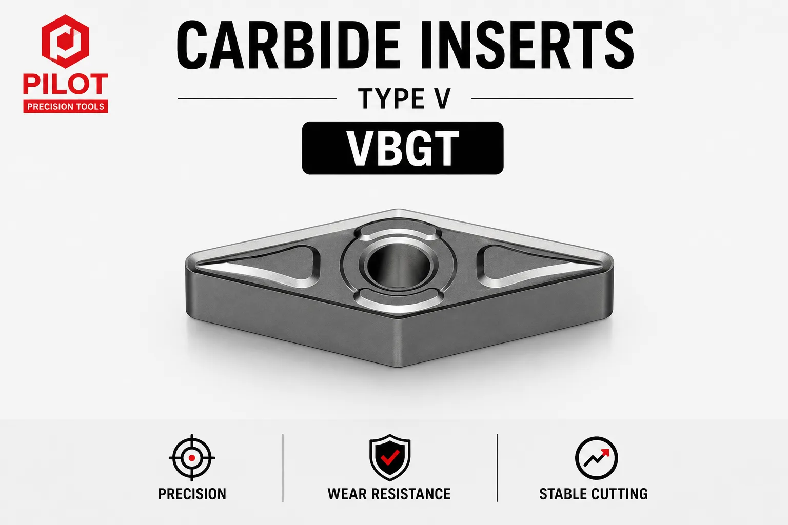 PILOT VBGT Turning Insert