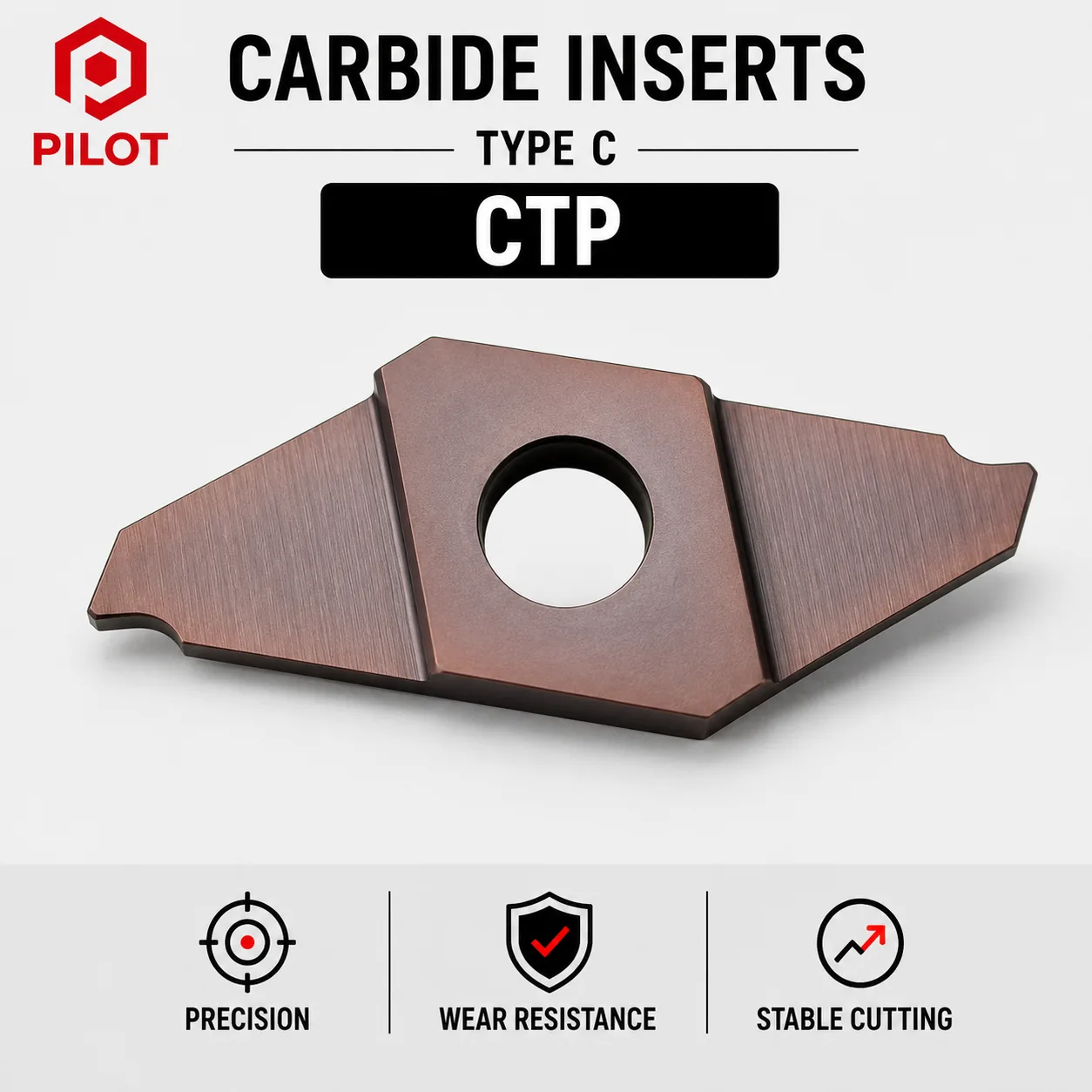 PILOT CTP Threading Insert