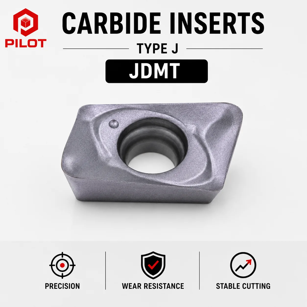 PILOT JDMT Milling Insert