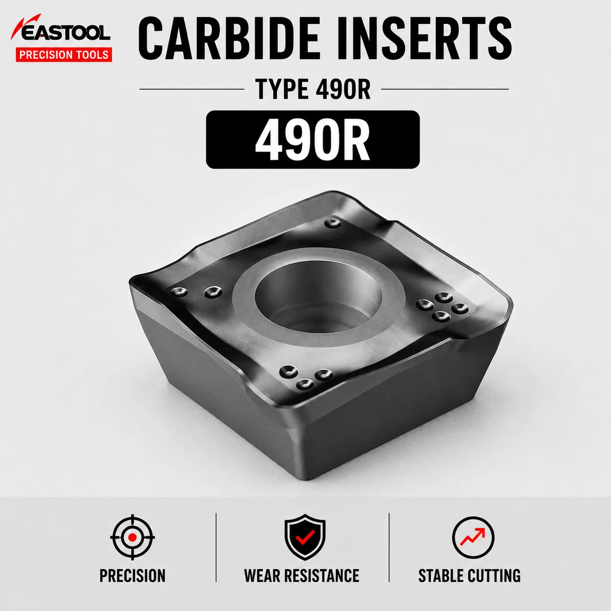 PILOT 490R Milling Insert