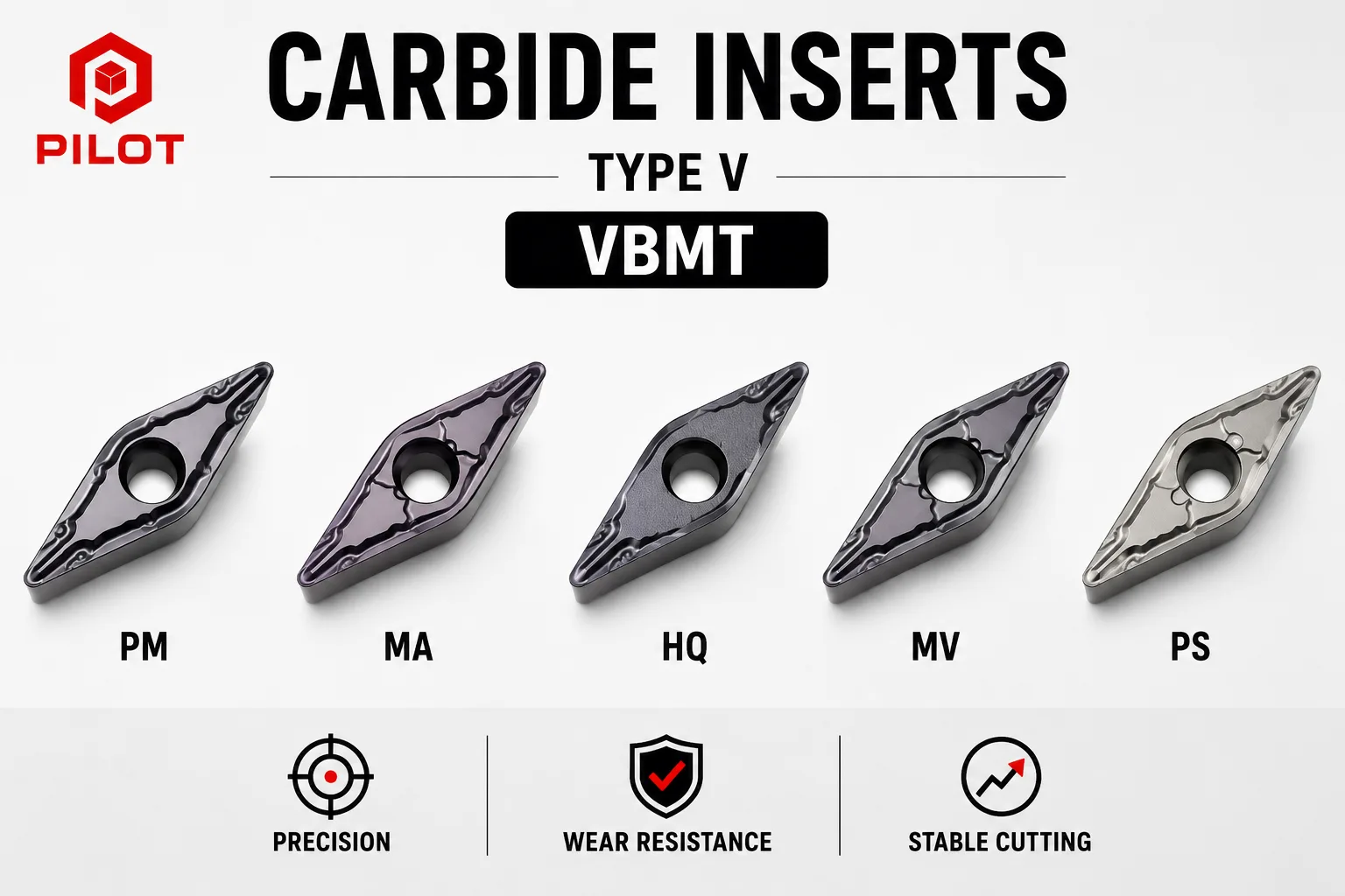 PILOT VBMT Turning Insert