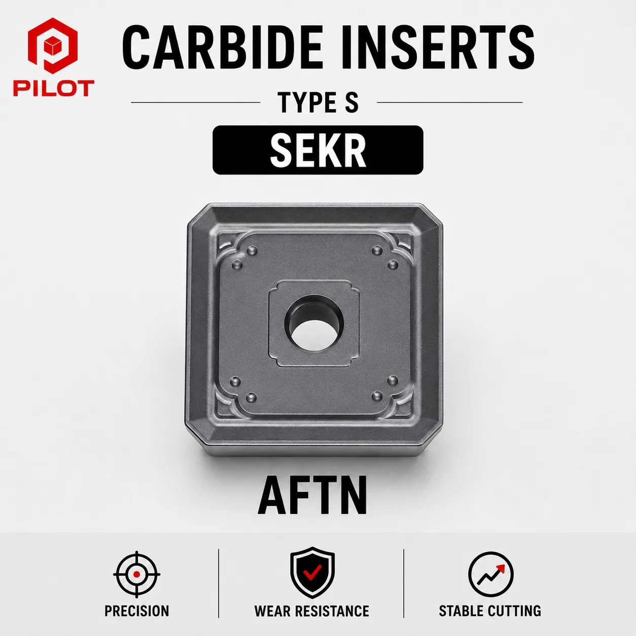PILOT SEKR Milling Insert