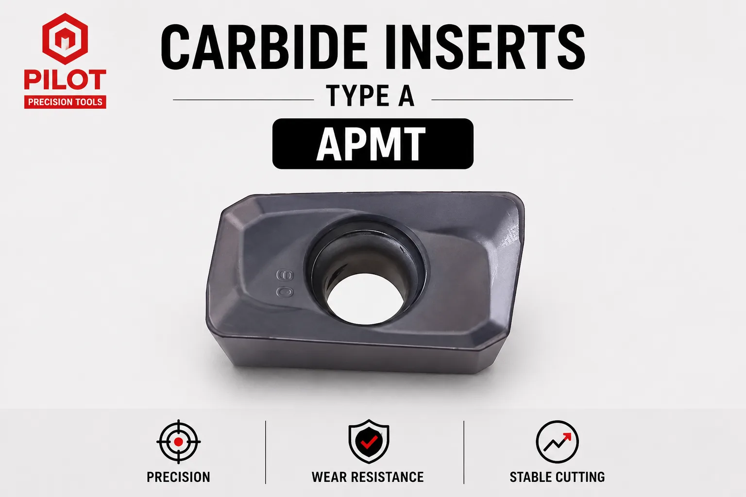 PILOT APMT Milling Insert