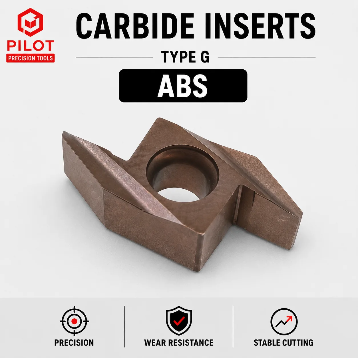 PILOT ABS Milling Insert