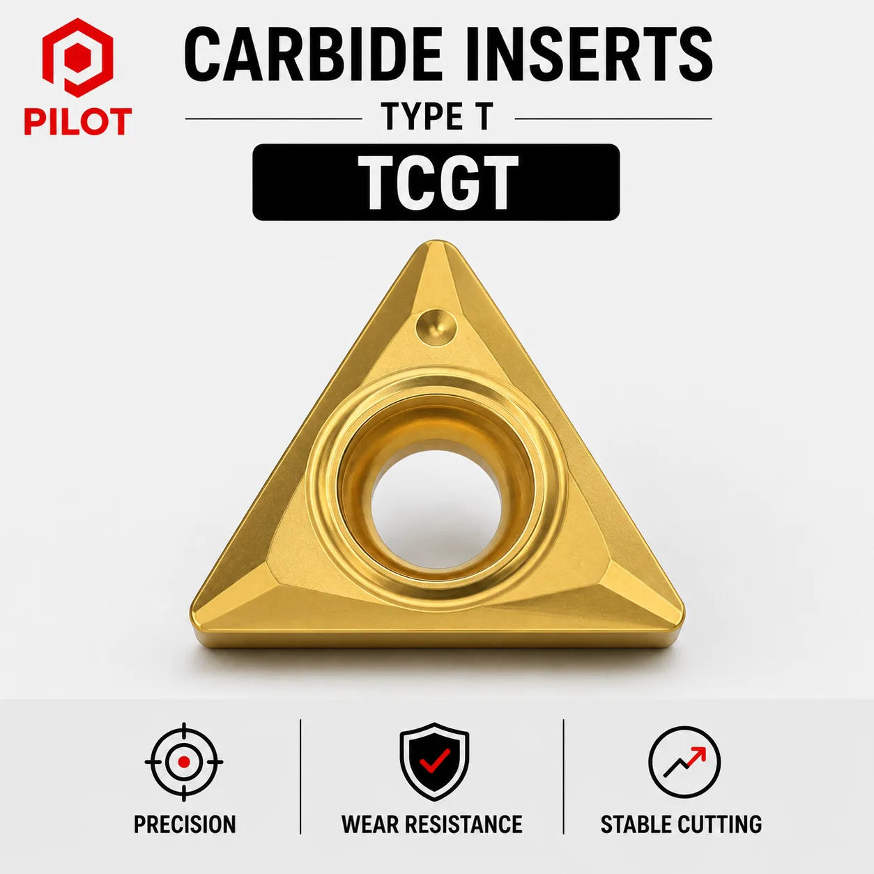 PILOT TCGT Turning Insert
