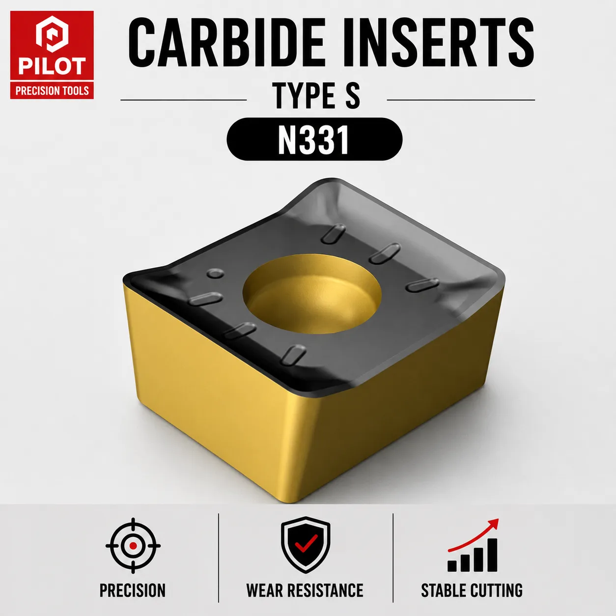 PILOT N331 Milling Insert