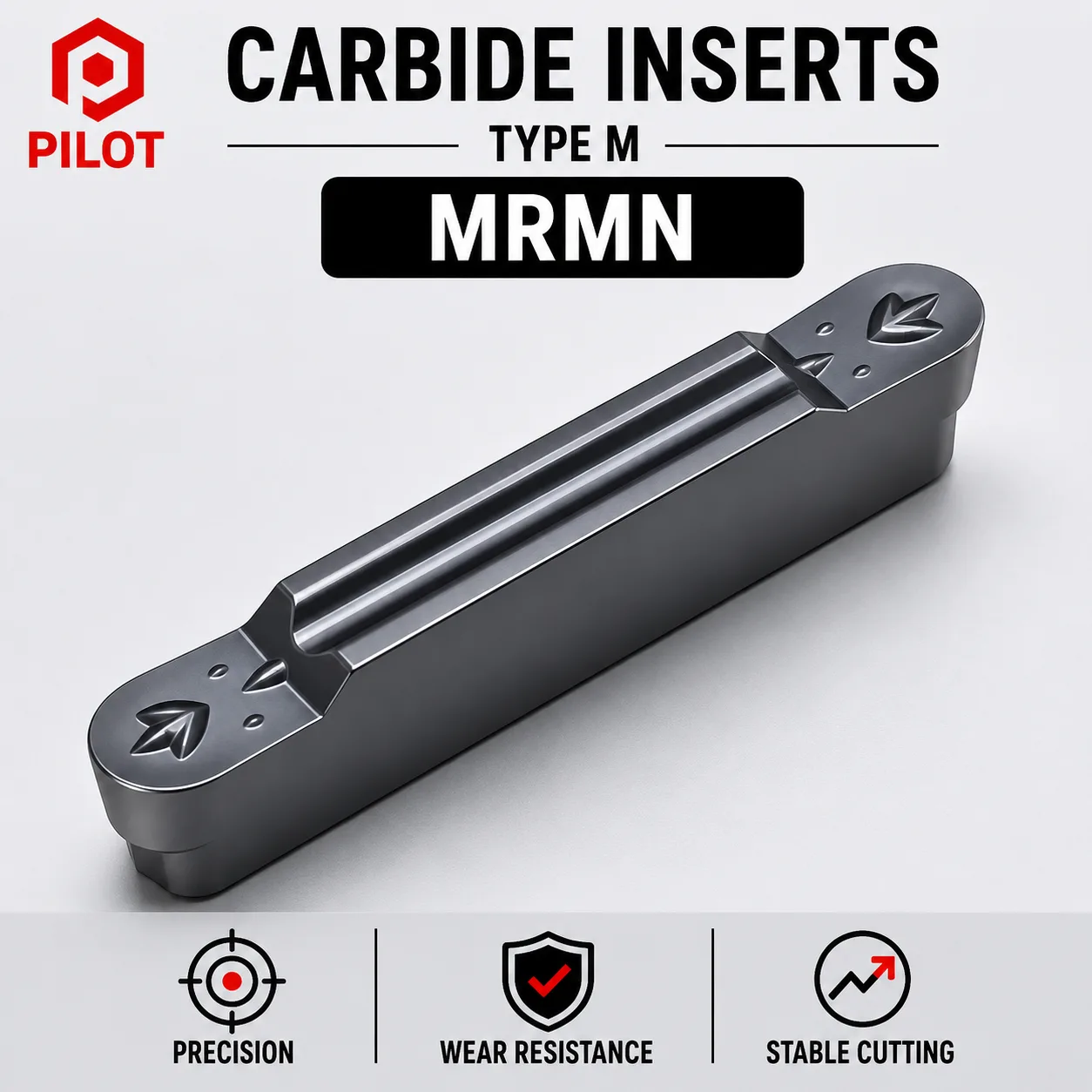 PILOT MRMN Grooving Insert