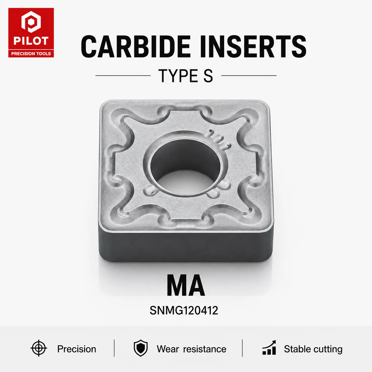 SNMG120412 Turning Insert 120412